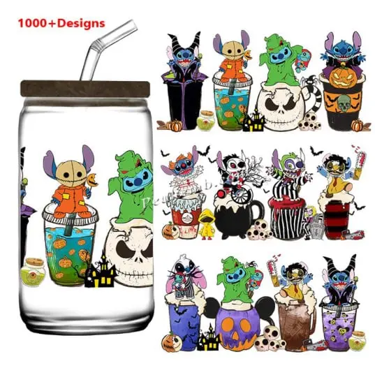 stickers uv dtf peru hallowen